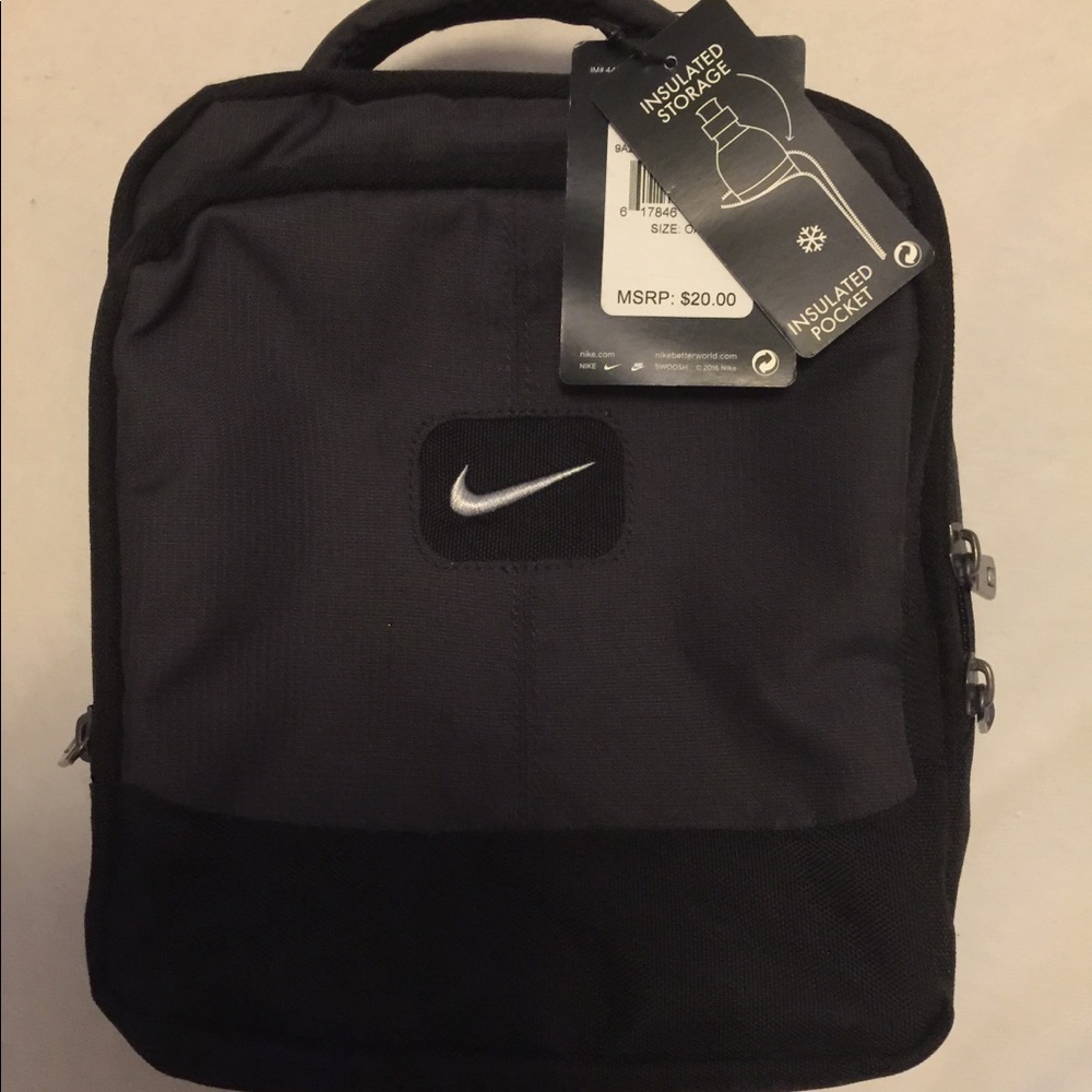 Nike Insulated Anthracite Lunchbox - NWT